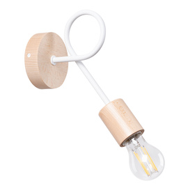 Wall lamp EMBER white