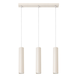 Pendant lamp LAGOS 3L beige