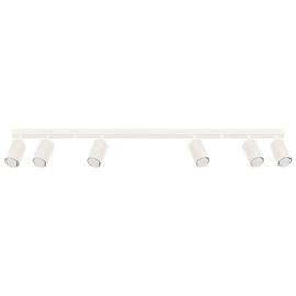 Ceiling lamp KARBON 6L beige