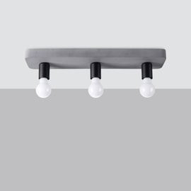 Ceiling lamp TAVO 3 + 3x LED Bulb E27 3000K Warm 7.5W 620lm
