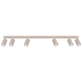 Ceiling lamp KARBON 4 taupe