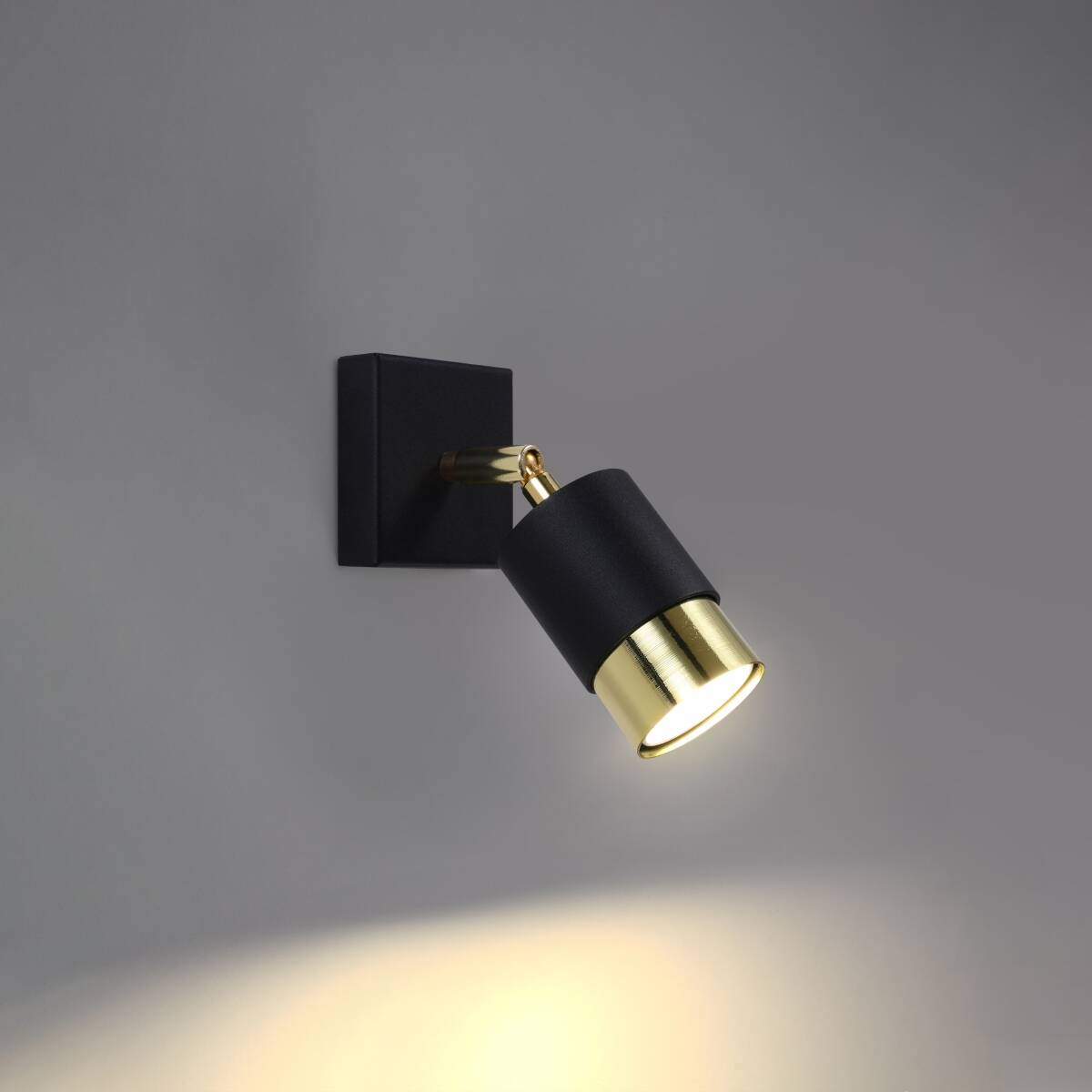 Wall lamp NERO black/golden