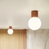 Wall lamp HALO mocha IP44