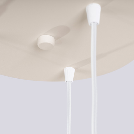 Pendant lamp HALO 3P beige