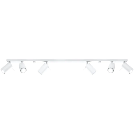 Ceiling lamp RING 6L white