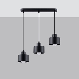 Pendant lamp SAVAR 3 black