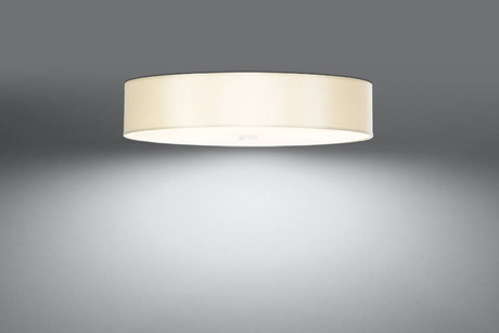 Ceiling lamp SKALA 70 white + 6x LED Bulb E27 3000K Warm 7.5W 620lm.