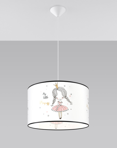 Hanging lamp PRINCESS 40 + 1x LED Bulb E27 3000K Warm 7.5W 620lm