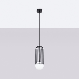 Pendant lamp BRINA 1 black