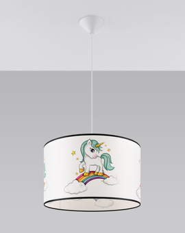 Ceiling lamp UNICORN 40 + 1x LED Bulb E27 4000K Cool White 7.5W 650lm