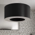 Chandelier SATURNO 70 black
