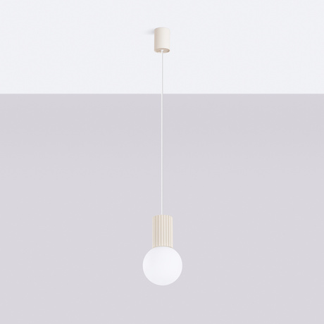 Pendant lamp HALO 1 beige