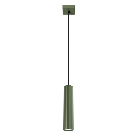 Pendant lamp KARBON 1 olive green