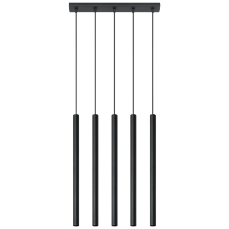 Pendant lamp PASTELO 5 black