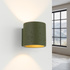 Wall lamp ORBIS concrete olive green
