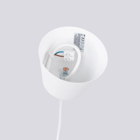 Pendant lamp BILO biała
