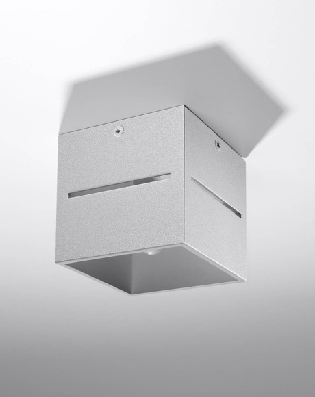 Ceiling lamp LOBO gray + 1x LED Bulb G9 4000K Cool White 4.5W 530lm