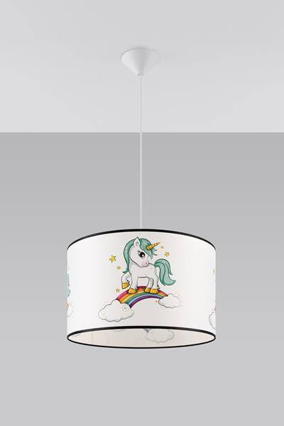 Ceiling lamp UNICORN 40 + 1x LED Bulb E27 4000K Cool White 7.5W 650lm