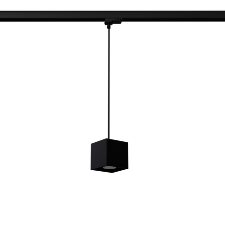 Pendant lamp QUAD black GU10 3000K 7W 510lm