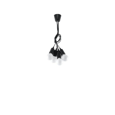 Pendant lamp DIEGO 5 black