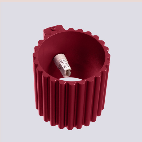Wall lamp AURA burgundy G9