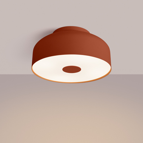 Ceiling lamp OMIQ red ochre