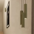 Pendant lamp LAGOS 3L olive green