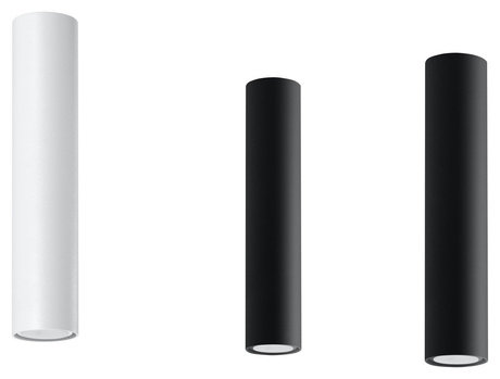 Ceiling lamp LAGOS 30 white + 1x LED bulb GU-10 4000K Cool 7W 630lm