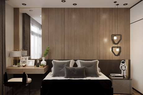 Ceiling lamp TRES black + 1x LED Bulb E27 3000K Warm 7.5W 620lm