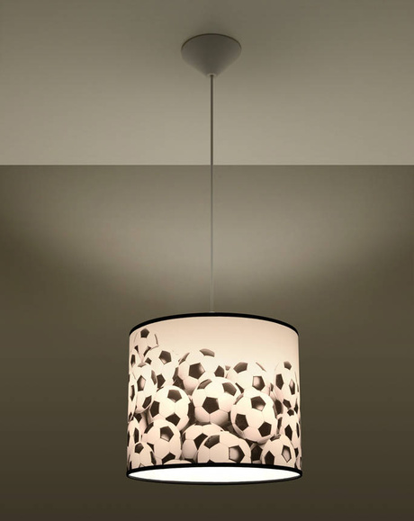 Ceiling light BALL B 30 + 1x LED Bulb E27 4000K Cool White 7.5W 650lm