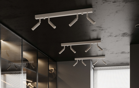 Ceiling light EYETECH 3 white + 3x LED Bulb G9 4000K Cold 4.5W 530lm