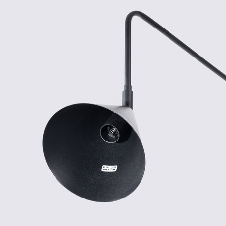 Wall lamp NOX black
