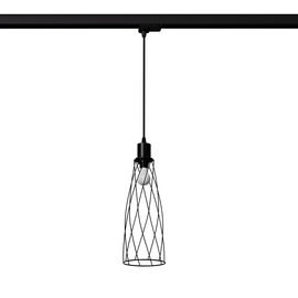 Pendant lamp SUBA black E14 3000K 7,5W 620lm