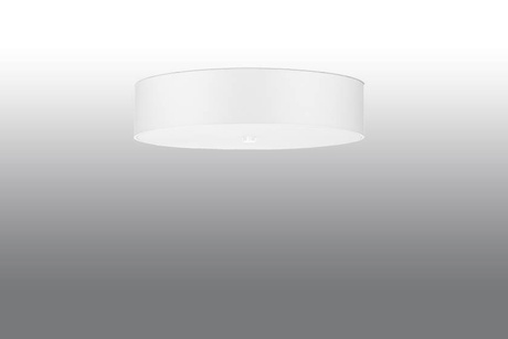 Ceiling lamp SKALA 50 white + 5x LED Bulb E27 3000K Warm 7.5W 620lm
