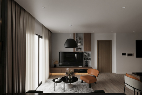 Chandelier BELLA 60 black + 3x LED Bulb E27 3000K Warm 7,5W 620lm