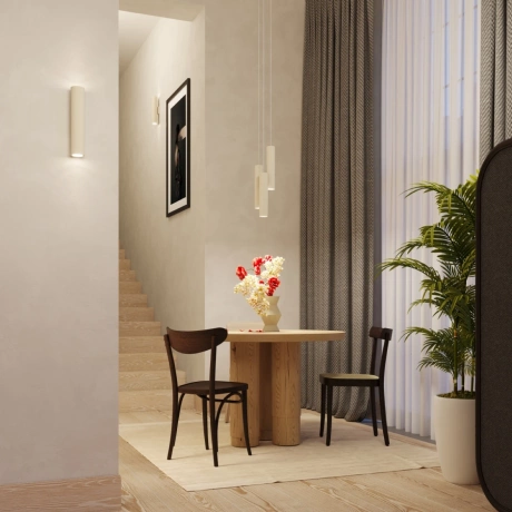 Pendant lamp LAGOS 3L beige