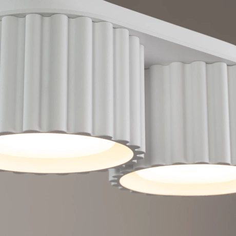 Ceiling lamp AURA 2 white Gx53