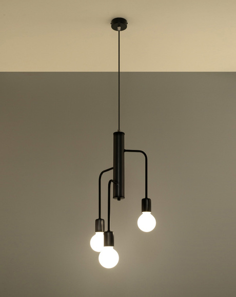 Chandelier DUOMO 3M + 3x LED Bulb E27 3000K Warm 7.5W 620lm