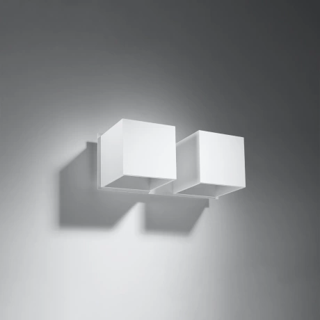 Wall lamp QUAD 2 white