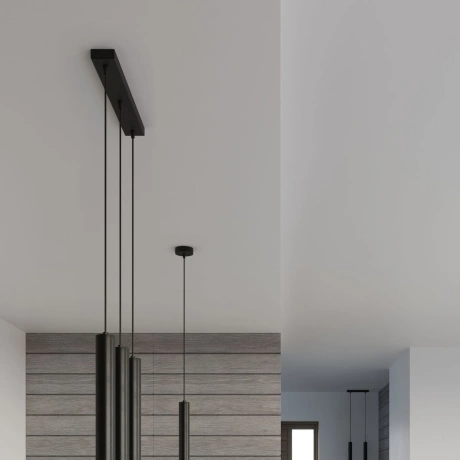 Pendant lamp WEZYR 1 black