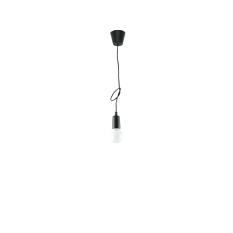 Pendant lamp DIEGO 1 black