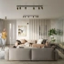 Wall lamp NERO black/golden