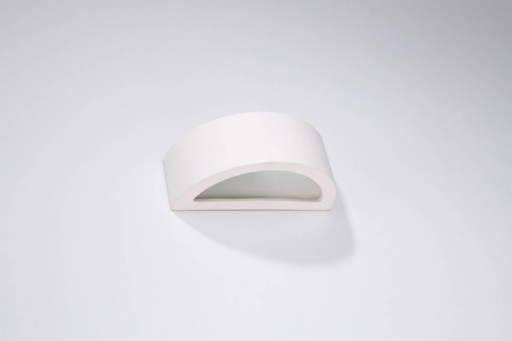 Wall ceramic lamp ATENA 20 white + 1x LED Bulb E27 4000K Cool White 7.5W 650lm