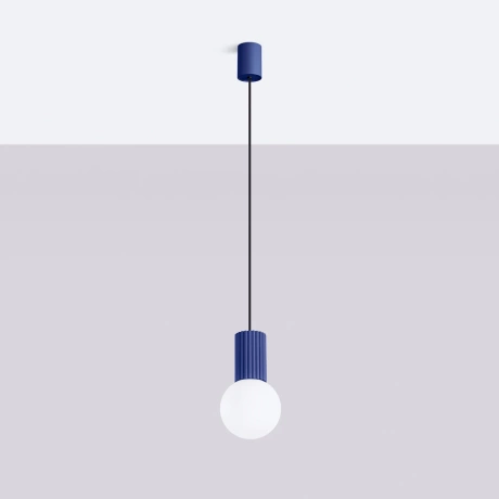 Pendant lamp HALO 1 ultramarine