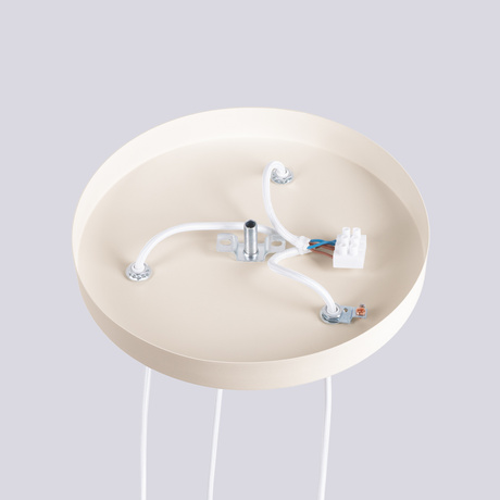 Pendant lamp HALO 3P beige