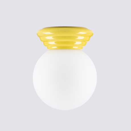 Ceiling lamp ZORI yellow IP44