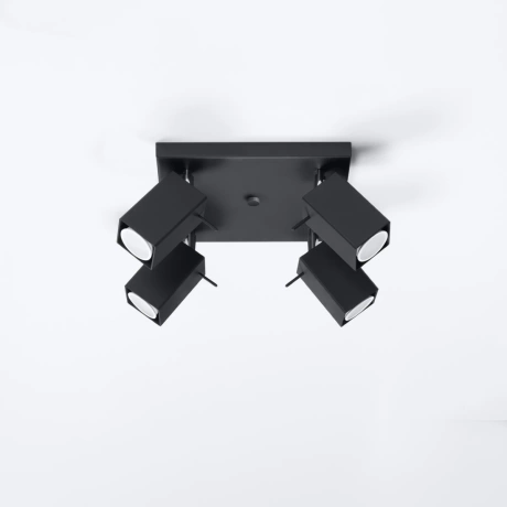 Ceiling lamp MERIDA 4 black