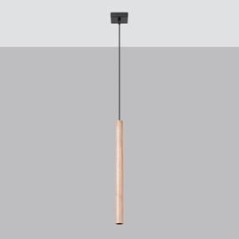 Pendant lamp PASTELO 1 wood