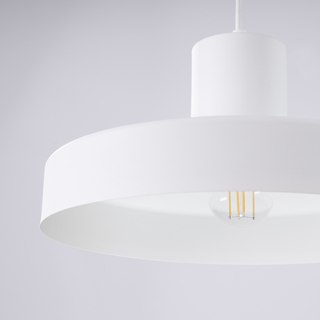 Pendant lamp BILO biała