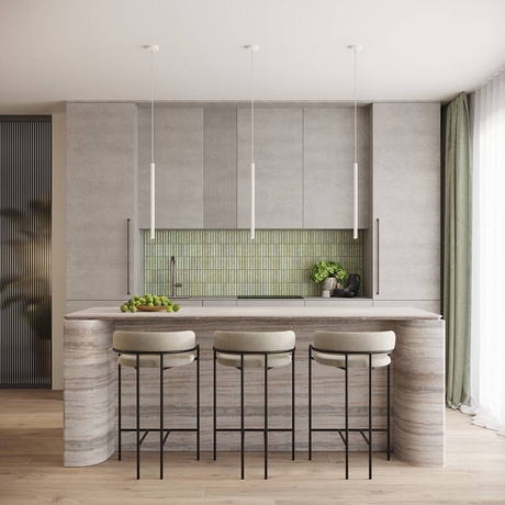 Ceiling hanging lamp ARCHE 3P white + 3x LED Bulb G9 3000K Warm 4.5W 450lm